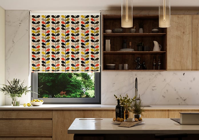 Orla Kiely Multi Stem, Tomato - Twist&Fit Roller Blind - Image 3